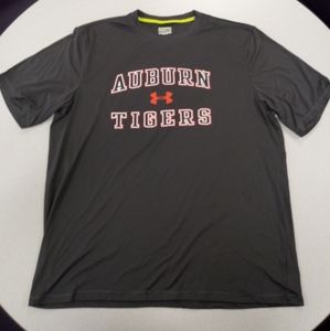 UA Charged Heat Gear Auburn Tigers Athletic Shirt